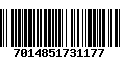 Código de Barras 7014851731177