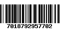 Código de Barras 7018792957702