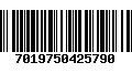 Código de Barras 7019750425790