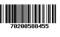 Código de Barras 70200588455