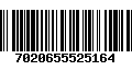 Código de Barras 7020655525164