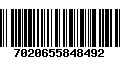 Código de Barras 7020655848492