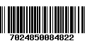 Código de Barras 7024850084822