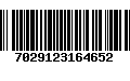 Código de Barras 7029123164652