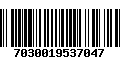 Código de Barras 7030019537047