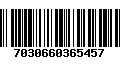 Código de Barras 7030660365457