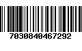 Código de Barras 7030840467292