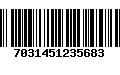 Código de Barras 7031451235683