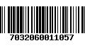 Código de Barras 7032060011057