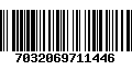 Código de Barras 7032069711446