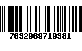 Código de Barras 7032069719381