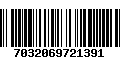 Código de Barras 7032069721391