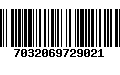 Código de Barras 7032069729021
