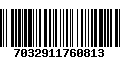 Código de Barras 7032911760813
