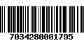 Código de Barras 7034280001795