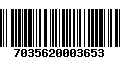 Código de Barras 7035620003653