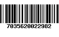 Código de Barras 7035620022982