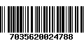 Código de Barras 7035620024788
