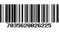Código de Barras 7035620026225