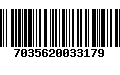 Código de Barras 7035620033179