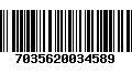 Código de Barras 7035620034589