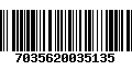 Código de Barras 7035620035135