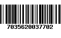 Código de Barras 7035620037702