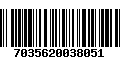 Código de Barras 7035620038051