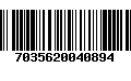 Código de Barras 7035620040894