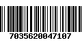 Código de Barras 7035620047107