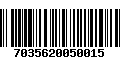 Código de Barras 7035620050015