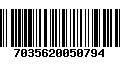 Código de Barras 7035620050794