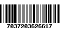 Código de Barras 7037203626617