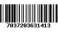 Código de Barras 7037203631413