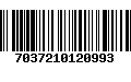 Código de Barras 7037210120993