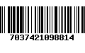 Código de Barras 7037421098814