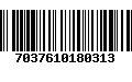 Código de Barras 7037610180313