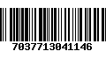 Código de Barras 7037713041146