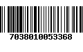 Código de Barras 7038010053368