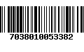 Código de Barras 7038010053382