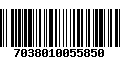 Código de Barras 7038010055850