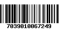 Código de Barras 7039010067249