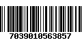 Código de Barras 7039010563857