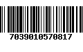 Código de Barras 7039010570817