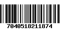 Código de Barras 7040518211874