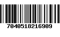 Código de Barras 7040518216909