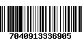 Código de Barras 7040913336905