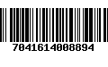 Código de Barras 7041614008894