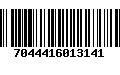 Código de Barras 7044416013141