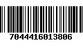 Código de Barras 7044416013806